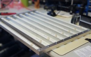 Panneau à rayures LED DIY