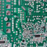 PCB backside of a Mean Well driver