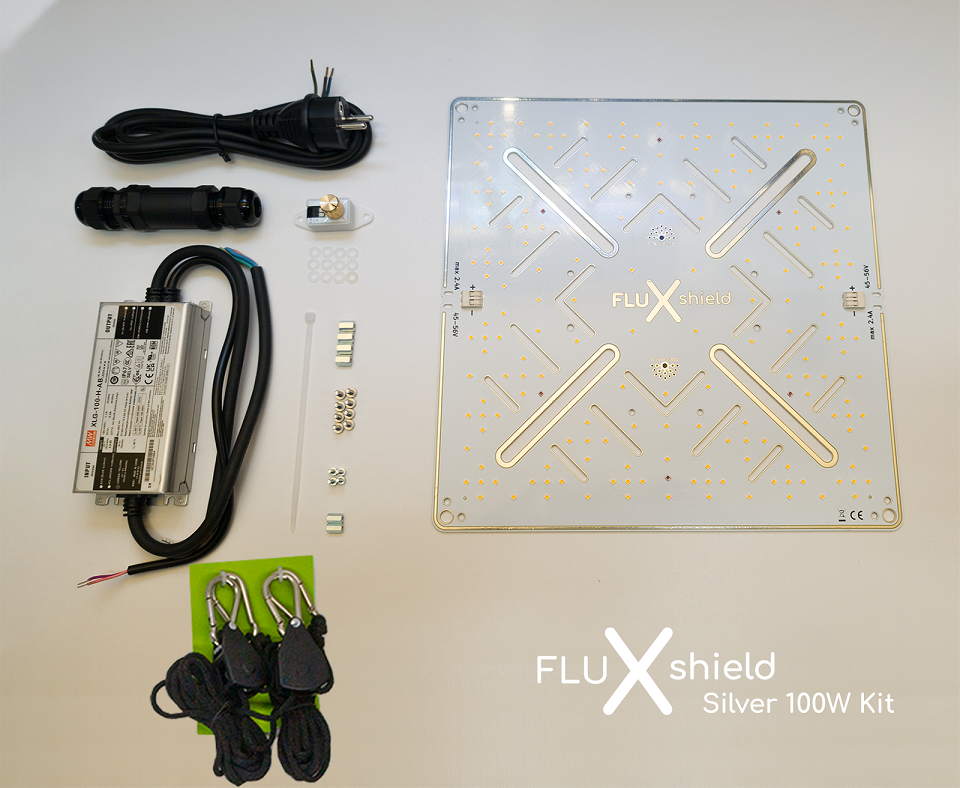 FLUXshield Silver 100 W Kit