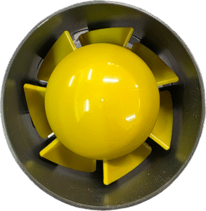 Ventilador axial GHP de 100 mm